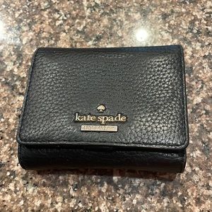 Black Kate spade wallet ♠️